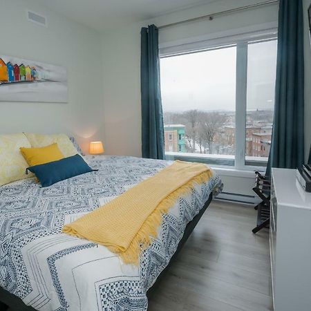Penthouse On Charest - With Parking And Gym Appartement Québec Buitenkant foto