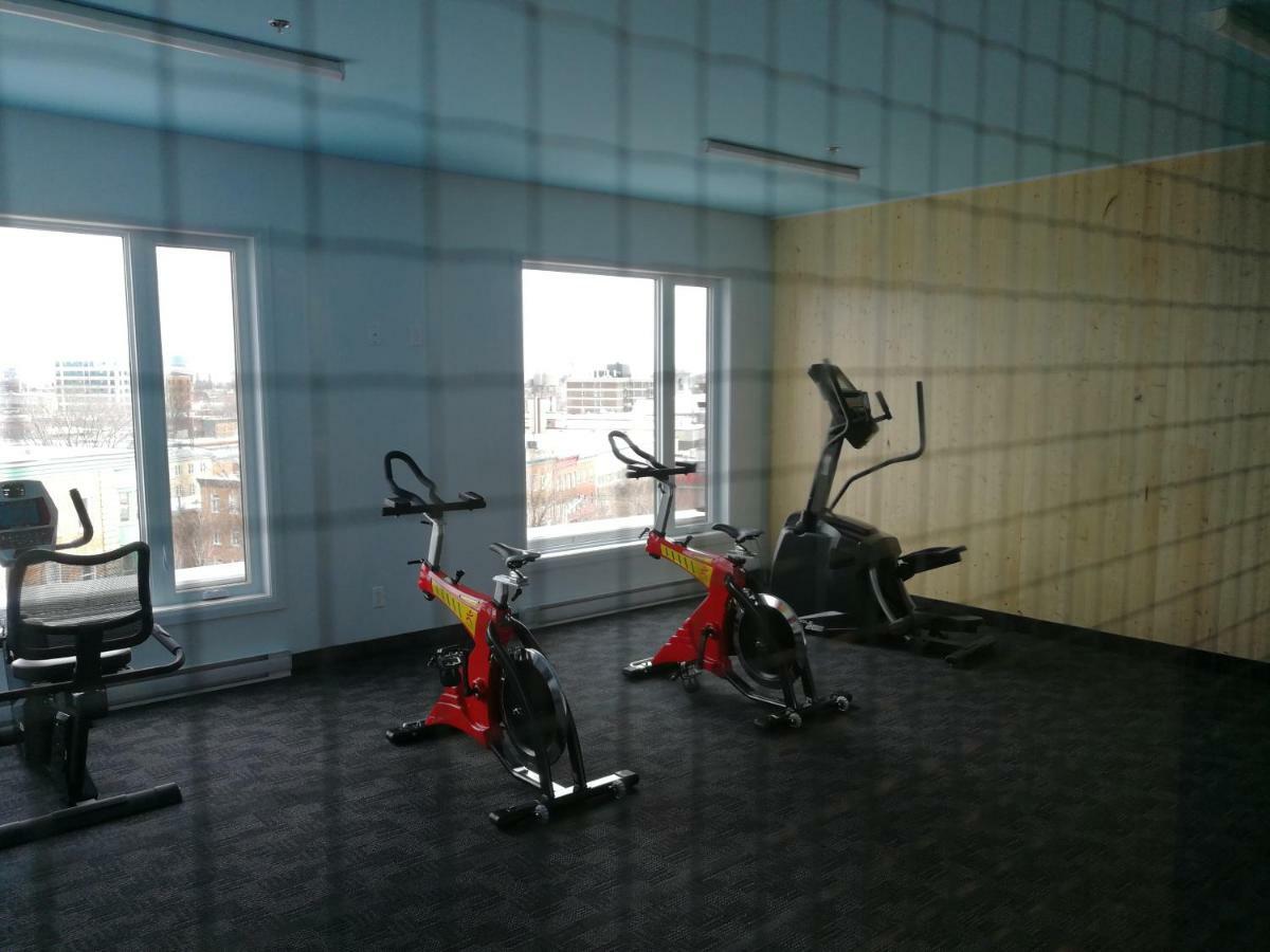 Penthouse On Charest - With Parking And Gym Appartement Québec Buitenkant foto